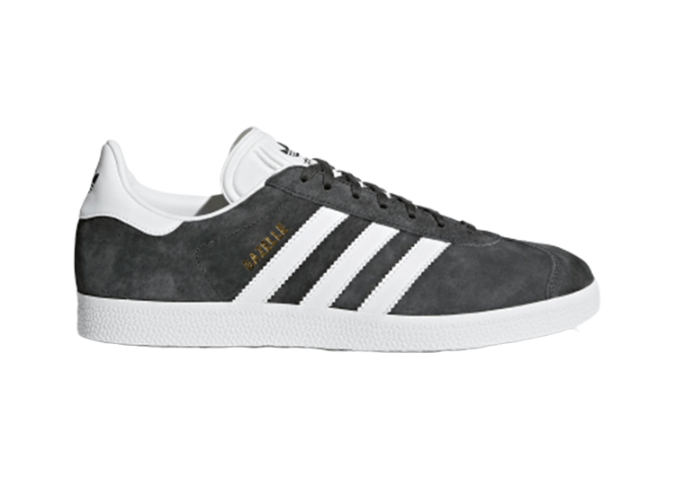 ADIDAS GAZELLE SHOES DARK-GRAY WHITE – תמונה 5