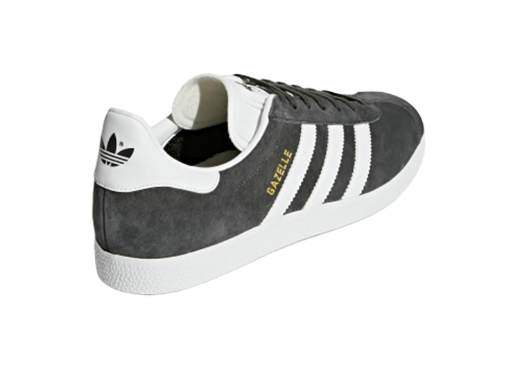 ADIDAS GAZELLE SHOES DARK-GRAY WHITE – תמונה 6