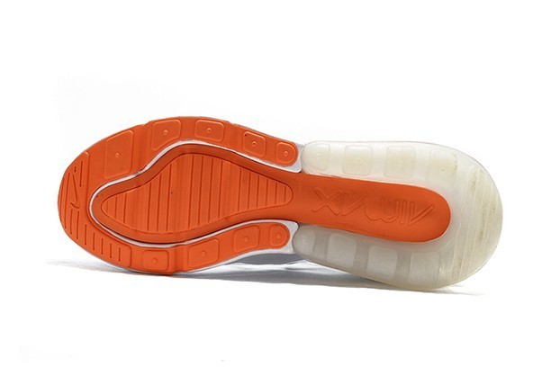 נעלי נייק-Nike air max 270 White orange – תמונה 6