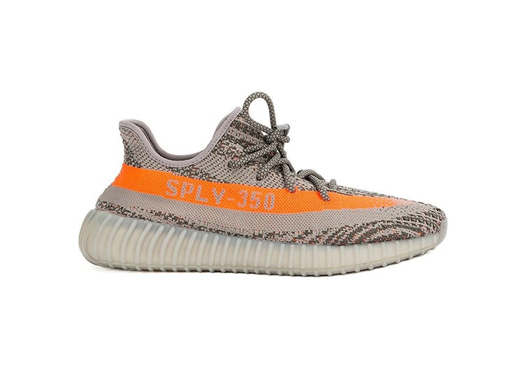 נעלי אדידס-ADIDAS 350 ECRU-BLACK -ORANGE – תמונה 4