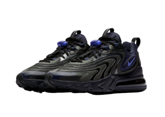 ⁦נעלי נייק-nike air max270 BLACK-NAVY BLUE⁩ – תמונה ⁦2⁩