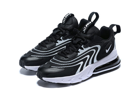 ⁦נעלי נייק-nike air max270 BLACK-WHITE⁩ – תמונה ⁦4⁩