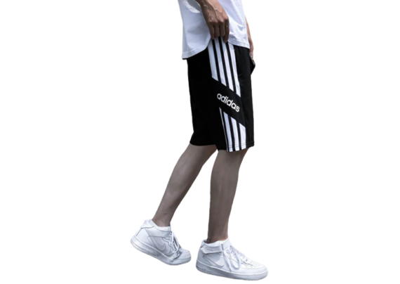 ⁦מכנס אדידס-ADIDAS PANTS-BLACK-WHITE⁩ – תמונה ⁦10⁩