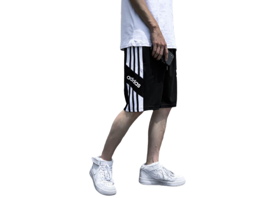 ⁦מכנס אדידס-ADIDAS PANTS-BLACK-WHITE⁩ – תמונה ⁦11⁩