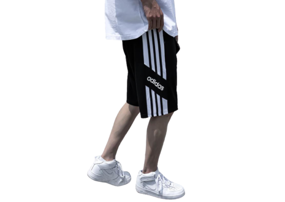 ⁦מכנס אדידס-ADIDAS PANTS-BLACK-WHITE⁩ – תמונה ⁦5⁩