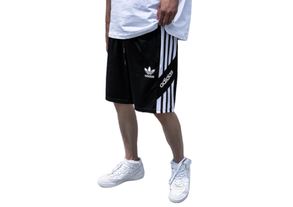 ⁦מכנס אדידס-ADIDAS PANTS-BLACK-WHITE⁩ – תמונה ⁦7⁩