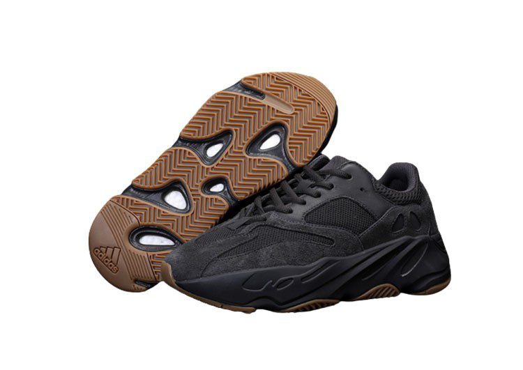 נעלי אדידס-Adidas Yeezy Boost 700-Black Russian-Gun Powder – תמונה 2