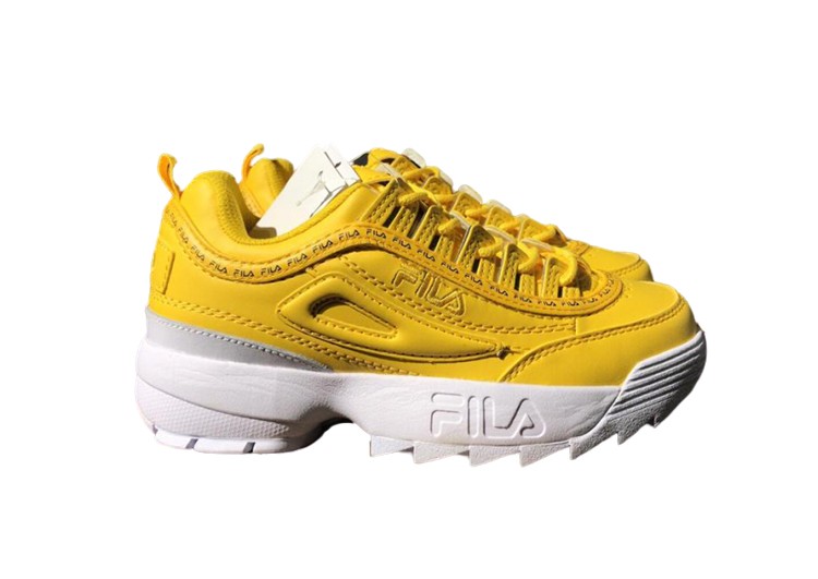 נעלי פילה-Fila Disruptor 2 Premium Athletic Shoes-BRIGHT SUN – תמונה 2