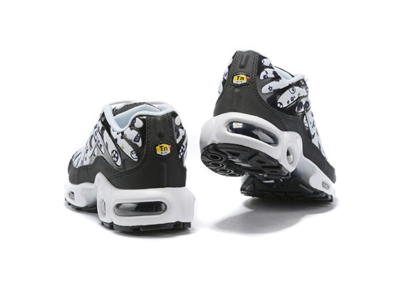 ⁦נעלי נייק-NIKE AIR MAX PLUS TN-WHITE-BLACK⁩ – תמונה ⁦5⁩