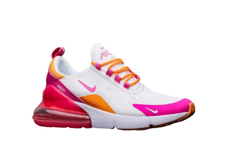 נעלי נייק-Nike Air Max 270 MANGO TANGO -WHITE – תמונה 3