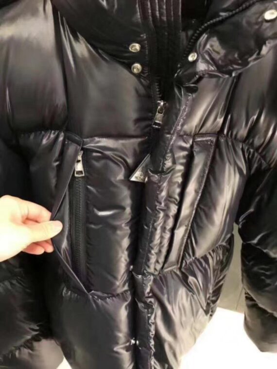 ⁦MONCLER COATS CATEGORY MEN & WOMEN - BLACK⁩ – תמונה ⁦7⁩