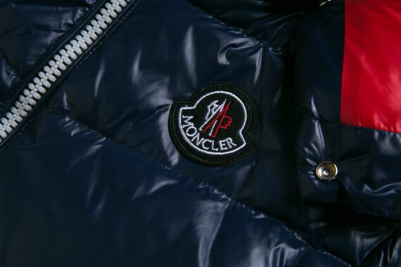 ⁦MONCLER COATS CATEGORY WOMEN - White & Blue⁩ – תמונה ⁦2⁩