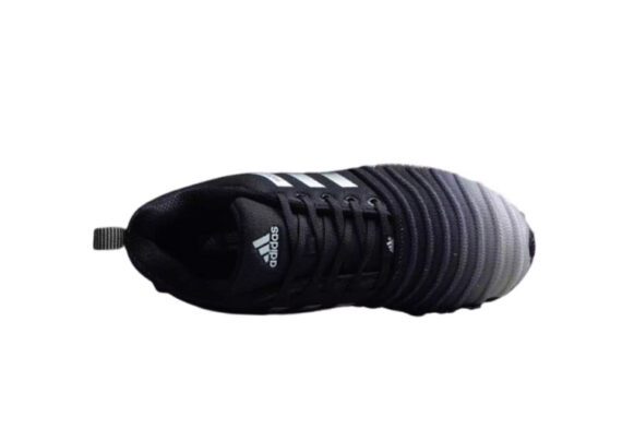 ⁦נעלי אדידס-ADIDAS AeroBounce – Black Russian-White Logo⁩ – תמונה ⁦4⁩