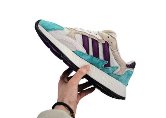 ⁦נעלי אדידס-ADIDAS Tresc Run – Fountain Blue-Blackberry⁩ – תמונה ⁦5⁩