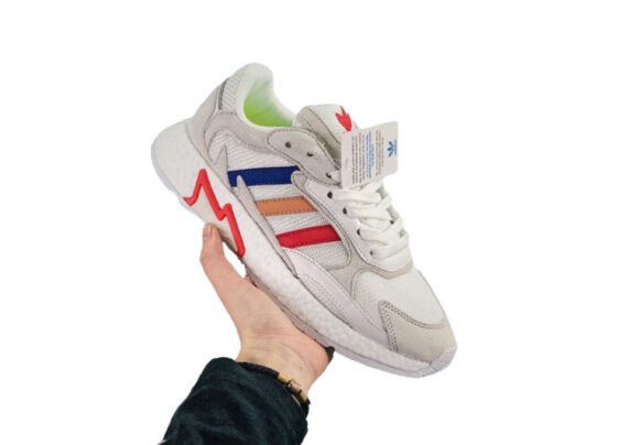 ⁦נעלי אדידס-ADIDAS Tresc Run – Gray -Chrome White-Pale Slate⁩ – תמונה ⁦6⁩