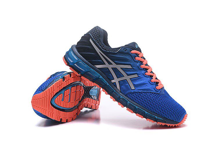 נעלי אסיקס-ASICS - Black & Dark-Blue ORG – תמונה 4