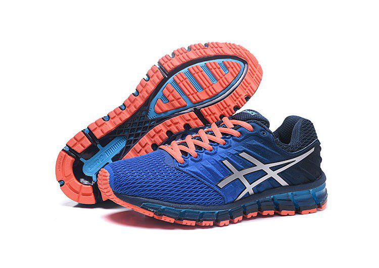 נעלי אסיקס-ASICS - Black & Dark-Blue ORG – תמונה 5