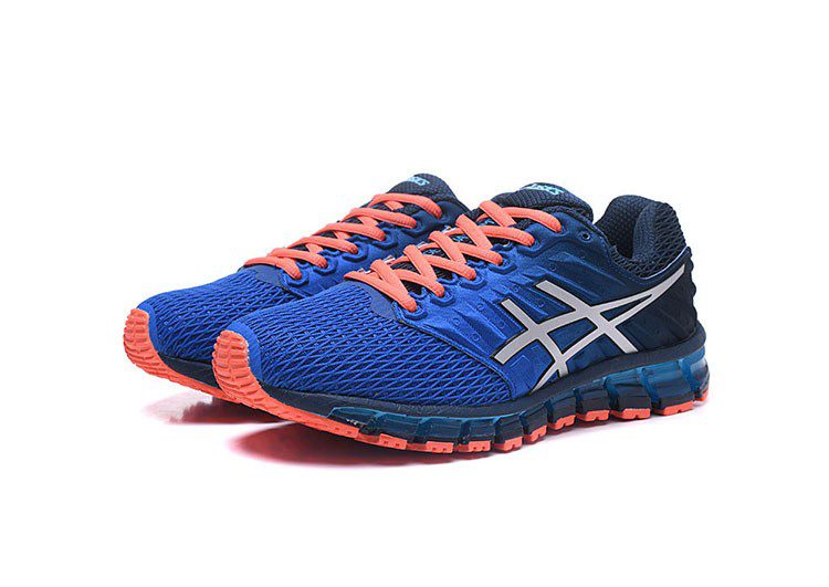 נעלי אסיקס-ASICS - Black & Dark-Blue ORG – תמונה 2