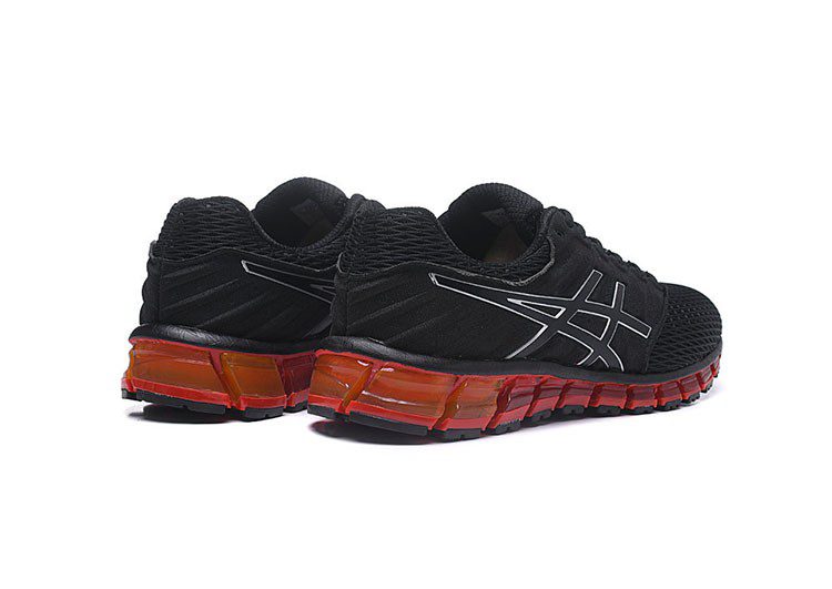 נעלי אסיקס-ASICS - Black & Red – תמונה 9