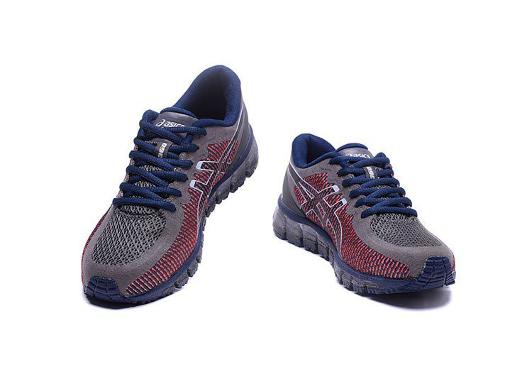 נעלי אסיקס-ASICS - CM -Light Gray Navy Blue – תמונה 3