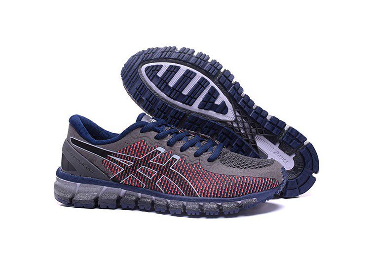 נעלי אסיקס-ASICS - CM -Light Gray Navy Blue – תמונה 5