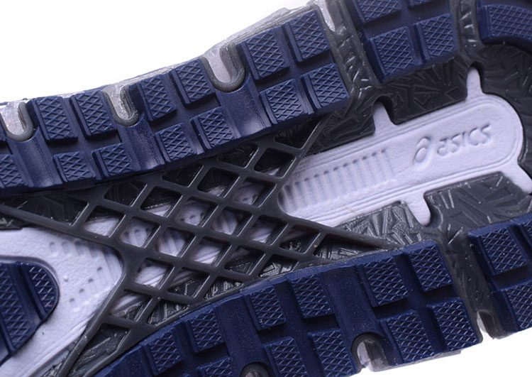 נעלי אסיקס-ASICS - CM -Light Gray Navy Blue – תמונה 9
