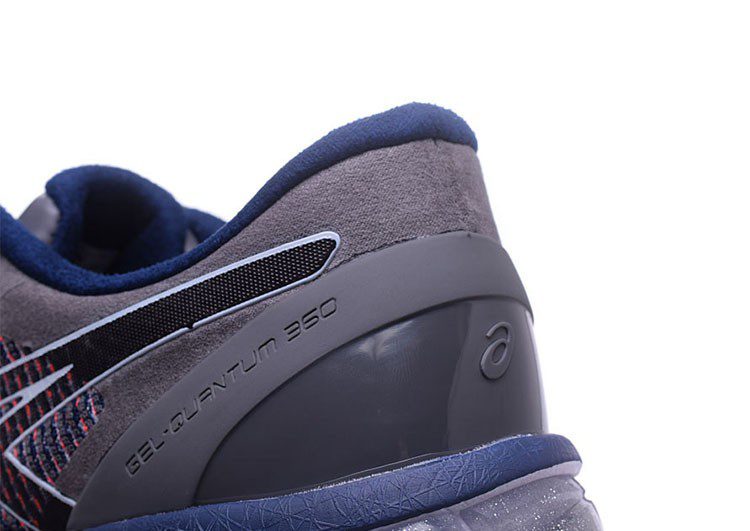 נעלי אסיקס-ASICS - CM -Light Gray Navy Blue – תמונה 7
