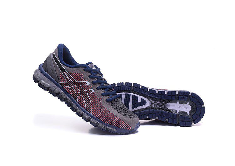 נעלי אסיקס-ASICS - CM -Light Gray Navy Blue – תמונה 6
