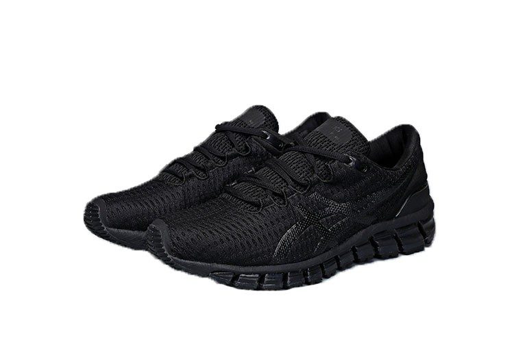 נעלי אסיקס-ASICS - Full Black – תמונה 3
