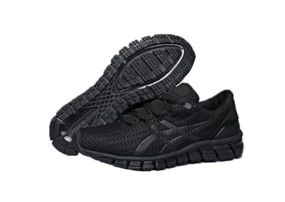 ⁦נעלי אסיקס-ASICS - Full Black⁩ – תמונה ⁦9⁩
