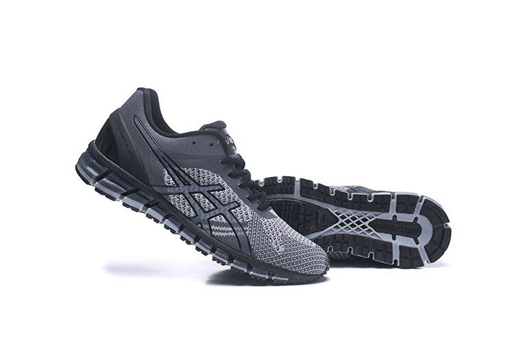 נעלי אסיקס-ASICS - KNIT - Light Gray Dark Gray – תמונה 5