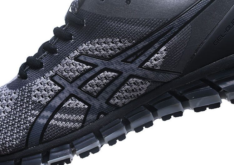 נעלי אסיקס-ASICS - KNIT - Light Gray Dark Gray – תמונה 8