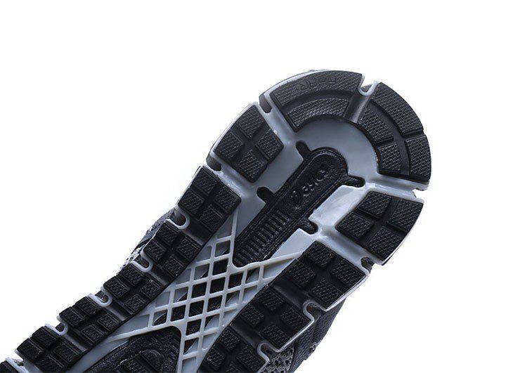נעלי אסיקס-ASICS - KNIT - Light Gray Dark Gray – תמונה 9