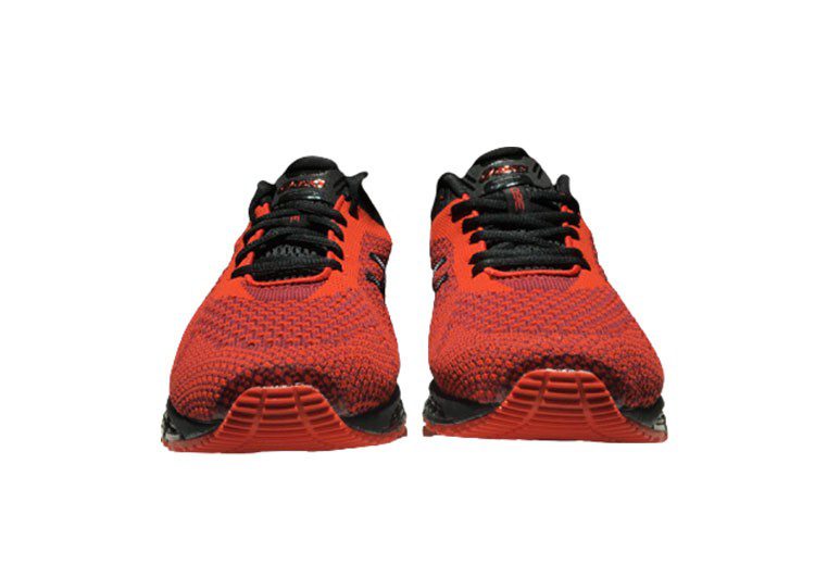 נעלי אסיקס-ASICS - KNIT - Red Black – תמונה 9