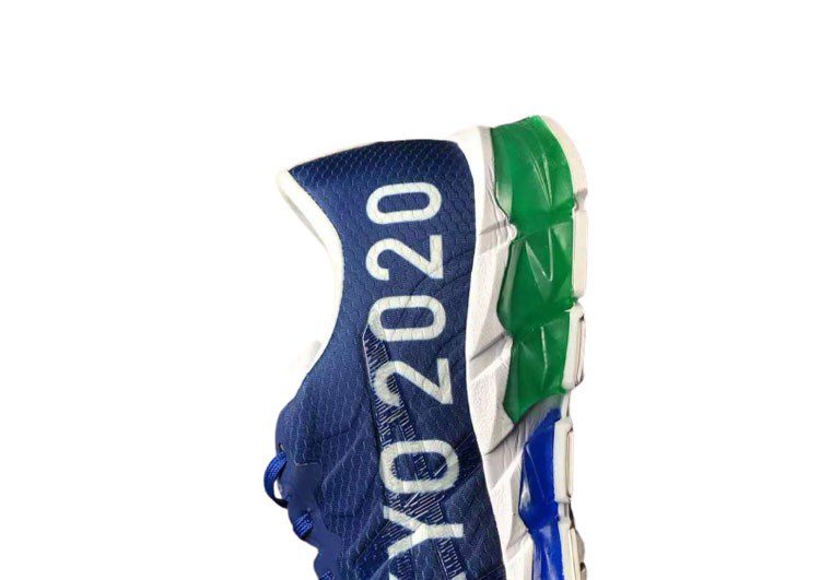 נעלי אסיקס-ASICS - QUANTUM - Blue & Colorful – תמונה 6
