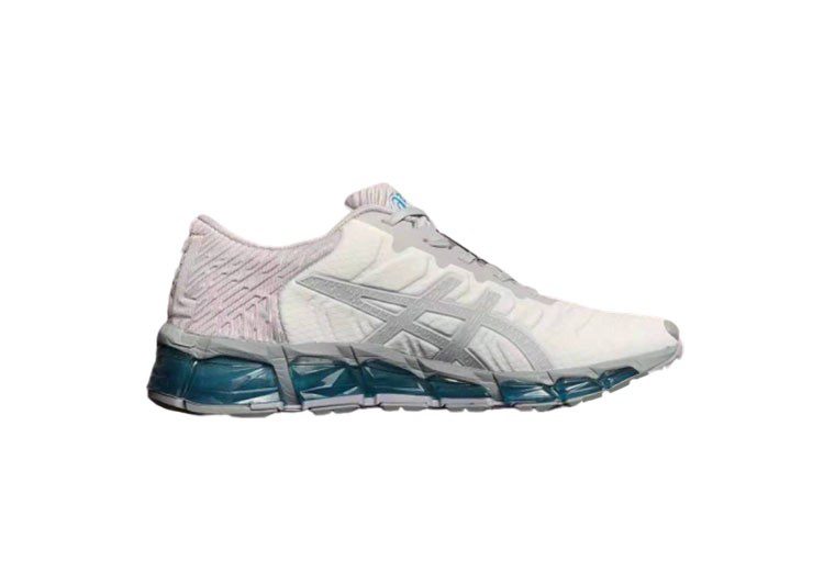 נעלי אסיקס-ASICS - QUANTUM - Gray & White – תמונה 2