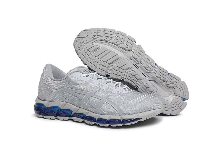 נעלי אסיקס-ASICS - QUANTUM - Jacquard Noodle JCQ - Gray Silver – תמונה 6