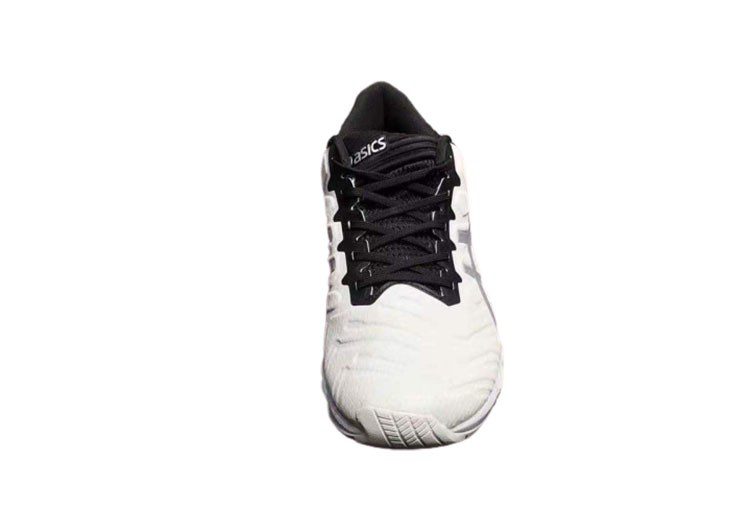 נעלי אסיקס-ASICS - QUANTUM - White Black Green Light Gray – תמונה 3