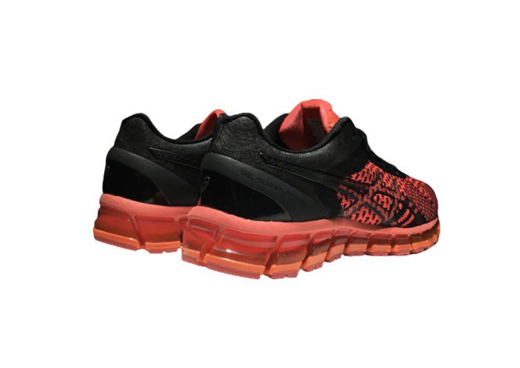 נעלי אסיקס-ASICS - Rose Red & Black – תמונה 8