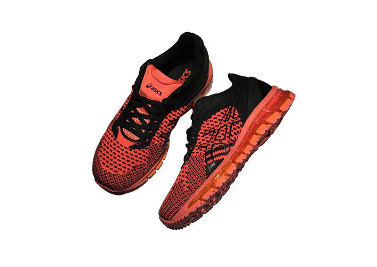 נעלי אסיקס-ASICS - Rose Red & Black – תמונה 9