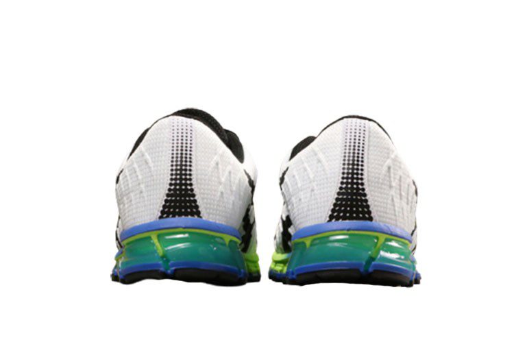 נעלי אסיקס-ASICS - White Black Green – תמונה 5