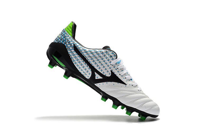 נעלי מיזונו-MIZUNO-Black Denim & Yellow Green – תמונה 3