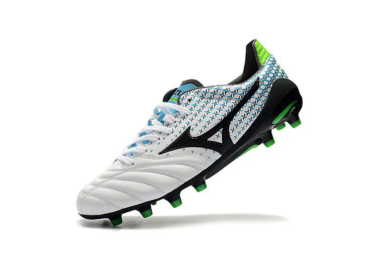 נעלי מיזונו-MIZUNO-Black Denim & Yellow Green – תמונה 4