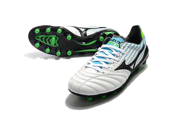 נעלי מיזונו-MIZUNO-Black Denim & Yellow Green – תמונה 7