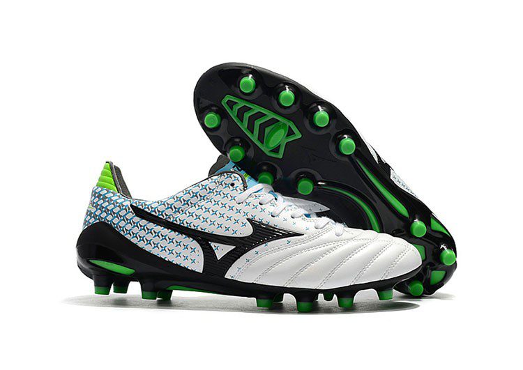 נעלי מיזונו-MIZUNO-Black Denim & Yellow Green – תמונה 8