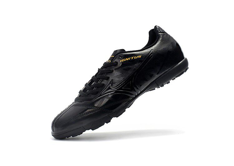 נעלי מיזונו-MIZUNO-Black & Energy Yellow – תמונה 4