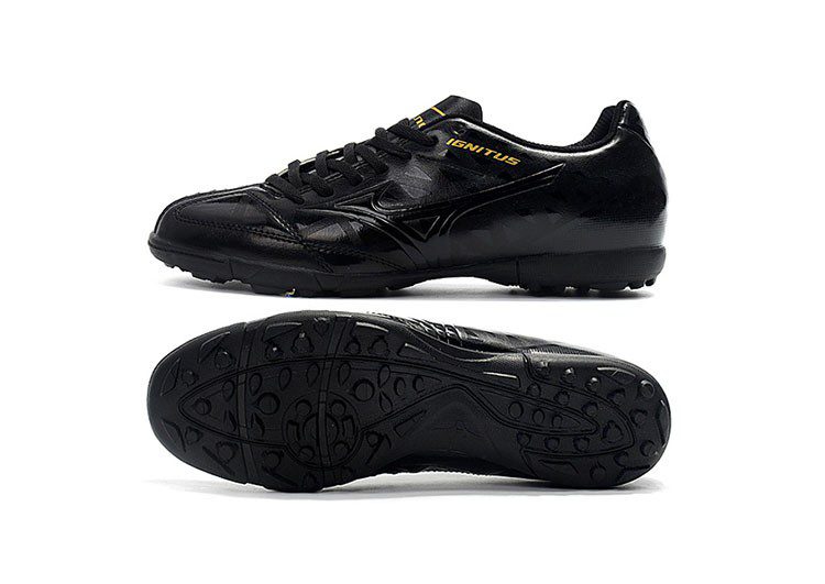 נעלי מיזונו-MIZUNO-Black & Energy Yellow – תמונה 9