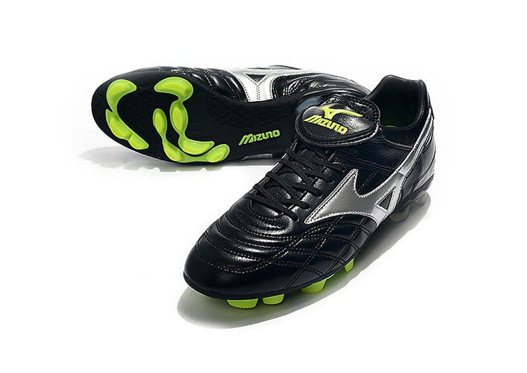 נעלי מיזונו-MIZUNO-Black & Silver – תמונה 8