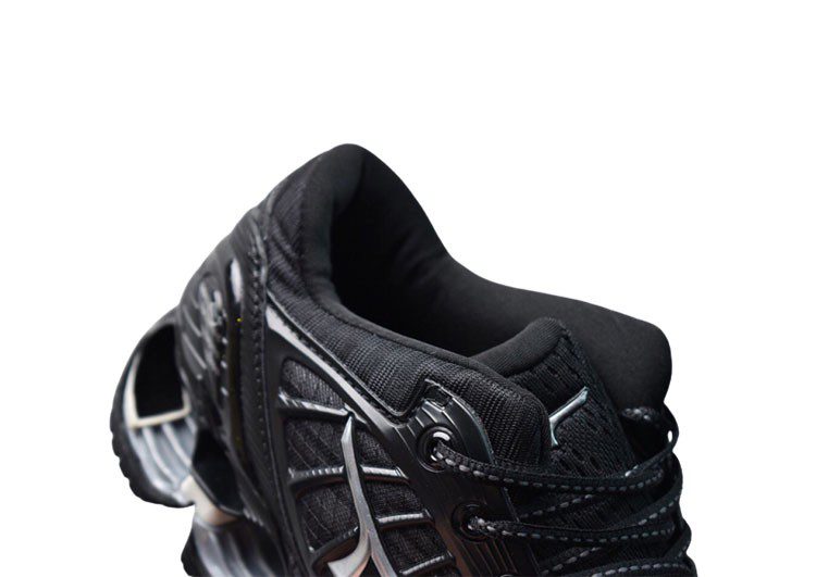נעלי מיזונו-MIZUNO-Black & Silver – תמונה 5
