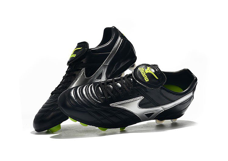 נעלי מיזונו-MIZUNO-Black & Silver – תמונה 6